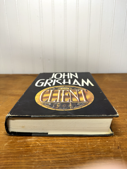 John Grisham The Client 1993 HCDJ First Ed. BCE G/VG