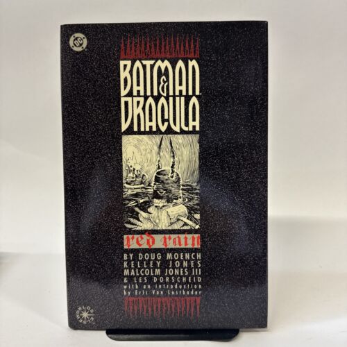 Hardcover With Dust Jacket! DC Batman-Dracula: Red Rain - 1991