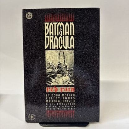 Hardcover With Dust Jacket! DC Batman-Dracula: Red Rain - 1991