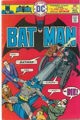 DC Comics Batman Vol 1 #273 1976 5.0 VG/FN