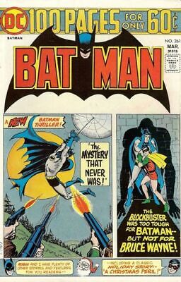 DC Comics Batman Vol 1 #261 1975 5.0 VG/FN