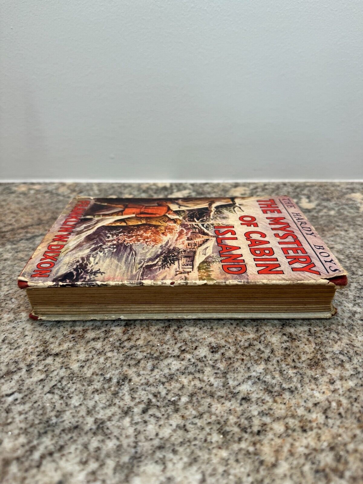 Franklin W. Dixon Hardy Boys #8 The Mystery of Cabin Island 1929 HCDJ First Ed.