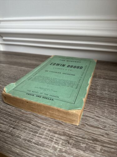 T.P. James Charles Dickens The Mystery of Edwin Drood Complete 1874 PB First Ed