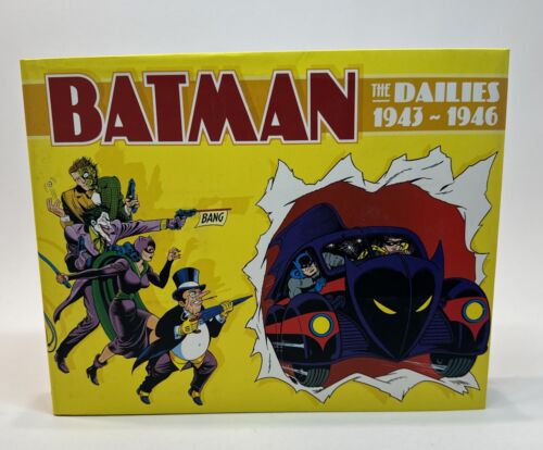 Batman The Dailies 1943-1946 2007 HCDJ First Edition 1st Print VG/F