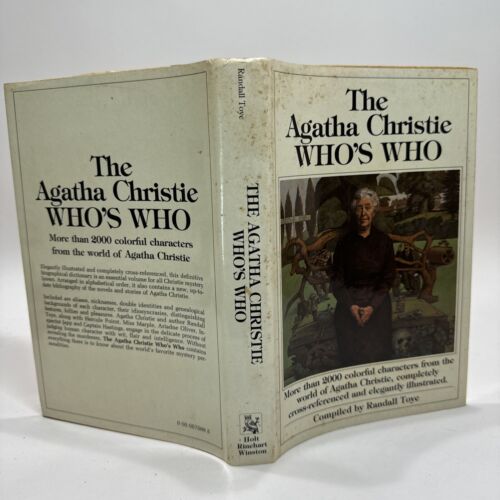 Toye, Randall. The Agatha Christie Who's Who. First edition 1st HC/DJ