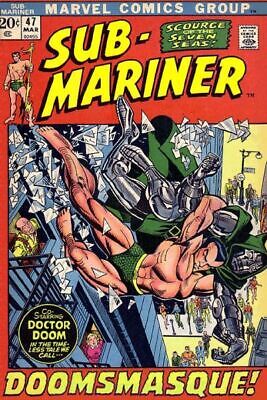 Magazine Management Co (Marvel) Sub-Mariner Vol 1 #47A 1972 5.0 VG/FN