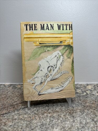Ian Fleming The Man With The Golden Gun 1965 HCDJ UK First Edition 1st Print VG+