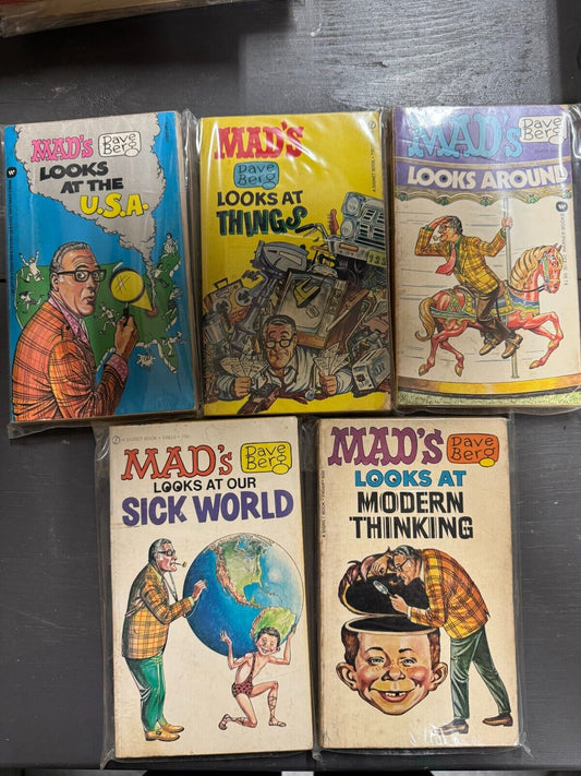 MAD Magazine - MAD'S Paperback by Dave Berg Books - Choose Your Book