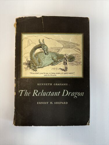 Kenneth Grahame The Reluctant Dragon 1938 HCDJ First Edition 1st Printing VG