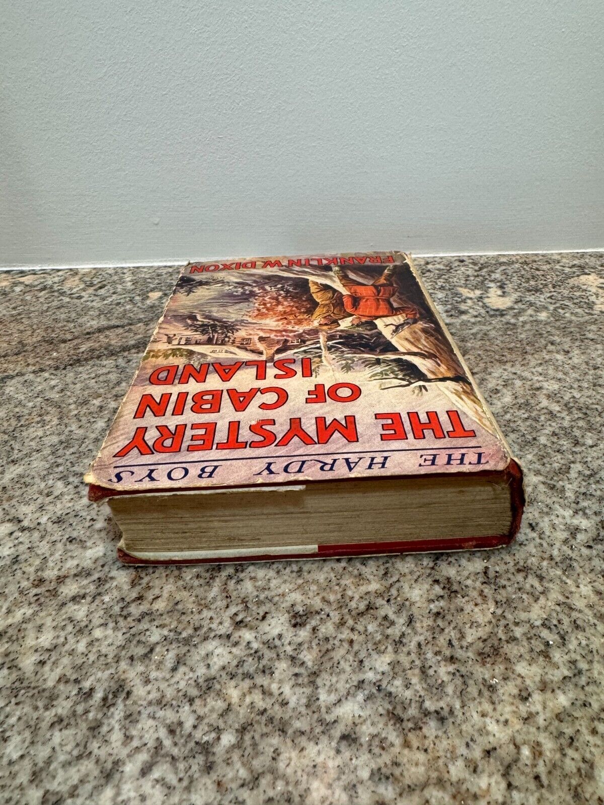 Franklin W. Dixon Hardy Boys #8 The Mystery of Cabin Island 1929 HCDJ First Ed.