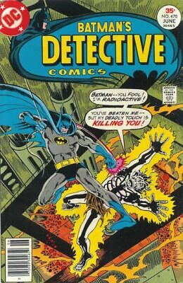 DC Comics Detective Comics Vol 1 #470A 1977 5.0 VG/FN 🔑