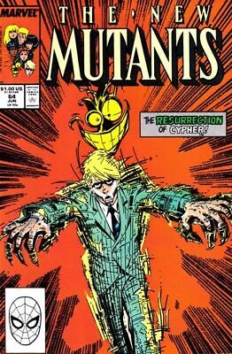 Marvel Comics New Mutants Vol 1 #64A 1988 7.0 FN/VF