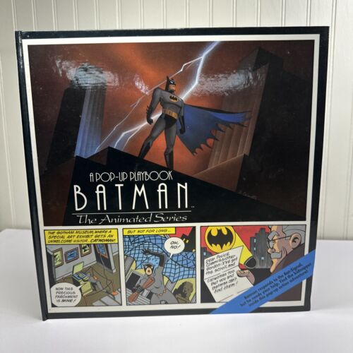 New Batman The Animated Series Pop-up Playbook by DC Comics Staff 1994