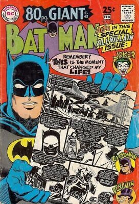 DC Comics Batman Vol 1 #198 1968 5.0 VG/FN
