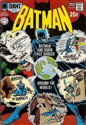 DC Comics Batman Vol 1 #223 1970 5.0 VG/FN