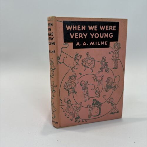 A. A. Milne When We Were Very Young 1950 HCDJ