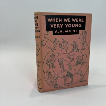 A. A. Milne When We Were Very Young 1950 HCDJ