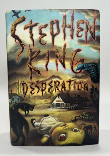 Stephen King Desperation 1996 HCDJ First Edition 1st Printing VG