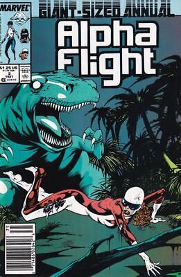 Marvel Comics Alpha Flight Vol 1 Annuals #2B 1987 7.0 FN/VF