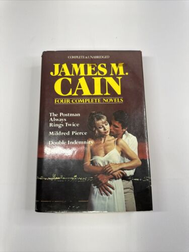 James M. Cain Four Complete Novels 1982 HCDJ G/VG