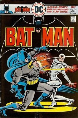 DC Comics Batman Vol 1 #274 1976 5.0 VG/FN