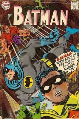DC Comics Batman Vol 1 #196 1967 5.0 VG/FN