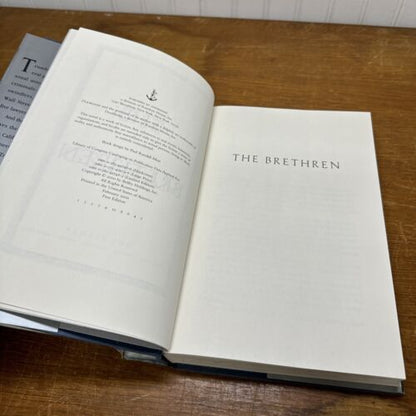John Grisham The Brethren HCDJ Crime Thriller First Edition 1st Print VG/F