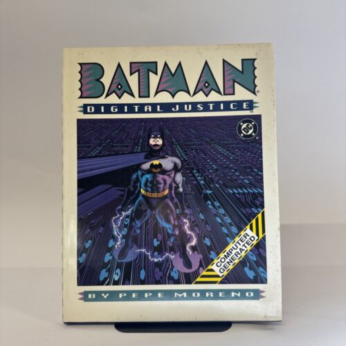 Batman Digital Justice Hardcover 1st Print with Dust Jacket High Grade