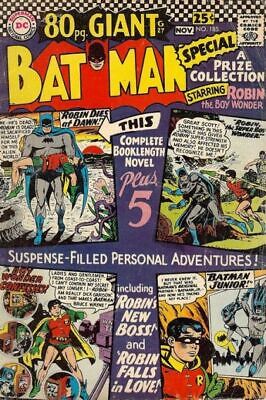 DC Comics Batman Vol 1 #185 1966 5.0 VG/FN