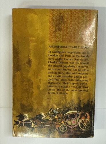 A Tale of Two Cities Paperback Charles Dickens 1964 Vintage