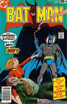 DC Comics Batman Vol 1 #301A 1978 5.0 VG/FN