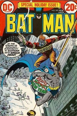 DC Comics Batman Vol 1 #247 1973 5.0 VG/FN