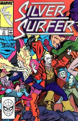 Marvel Comics Silver Surfer Vol 3 #11A 1988 7.0 FN/VF