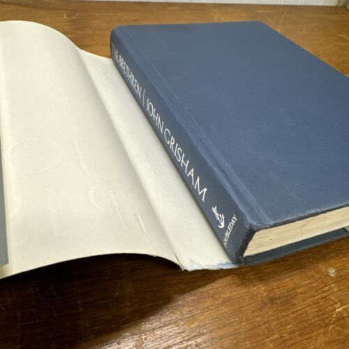John Grisham The Brethren HCDJ Crime Thriller First Edition 1st Print VG/F
