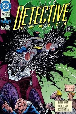 DC Comics Detective Comics Vol 1 #654A 1992 7.0 FN/VF 🔑