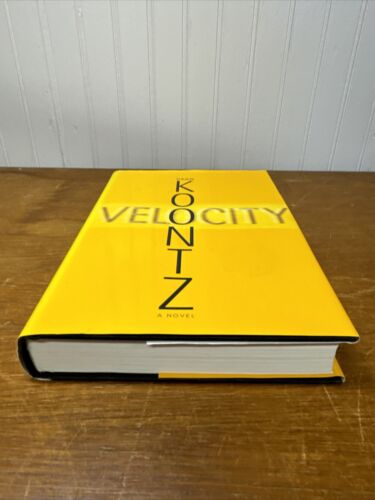 Velocity by Dean Koontz 2005 First Edition 1st Large Printing HCDJ VG+
