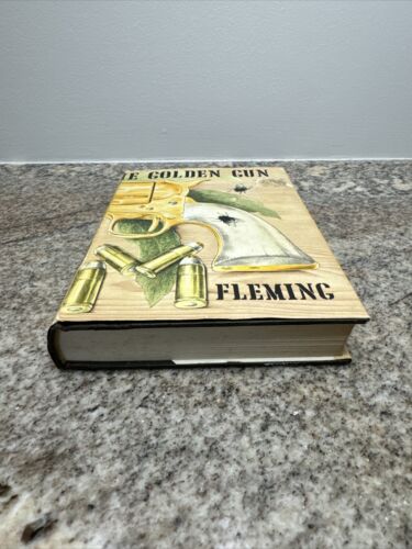 Ian Fleming The Man With The Golden Gun 1965 HCDJ UK First Edition 1st Print VG+