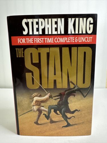 The Stand: The Complete and Uncut Edition by Stephen King 1990 HCDJ - NICE