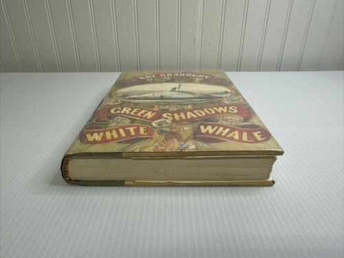 Green Shadows, White Whale by Ray Bradbury 1992 HCDJ Stated First Edition Ex-Lib