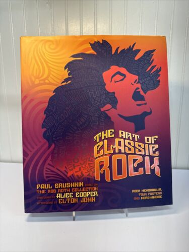 Paul Grushkin The Art of Classic Rock 2010 HCDJ F/VG