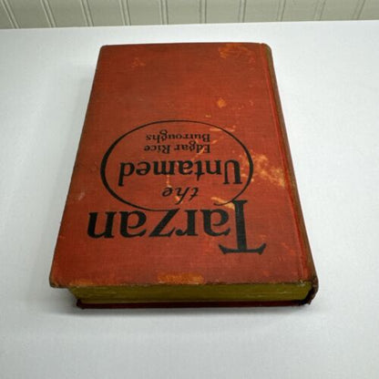 Vintage TARZAN the UNTAMED Edgar Rice Burroughs Grosset & Dunlap 1920 A/G