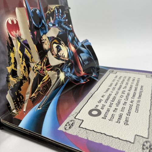 DC Comics Batman & Robin Pop-Book 1991