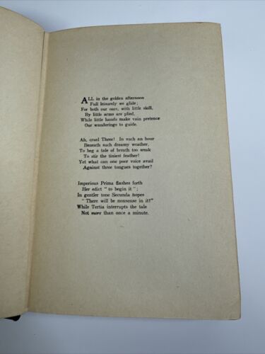 Lewis Carrol Alice's Adventures in Wonderland 1901 HC