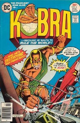DC Comics Kobra #6 1977 4.0 VG