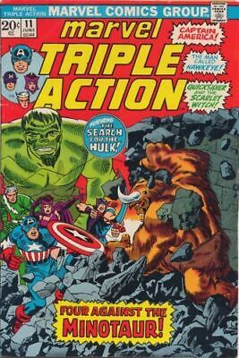 Marvel Comics Marvel Triple Action Vol 1 #11 1973 3.0 G/VG