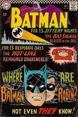 DC Comics Batman Vol 1 #184 1966 5.0 VG/FN