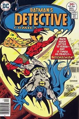 DC Comics Detective Comics Vol 1 #466 1976 5.0 VG/FN