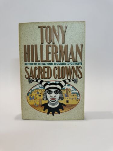 Tony Hillerman Sacred Clowns 1993 HCDJ First Edition 1st Printing VG/F