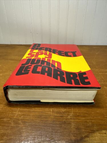 A Perfect Spy by John LeCarré - First Edition First Printing HCDJ G/VG Ex-Lib
