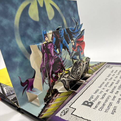 DC Comics Batman & Robin Pop-Book 1991